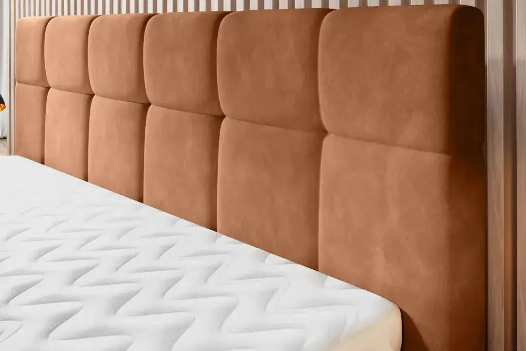 Lit avec Tête de Lit NAOMI - 140 x 200 cm WERSAL