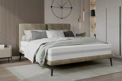 Lit avec Tête de Lit SELENE - 140 x 200 cm WERSAL