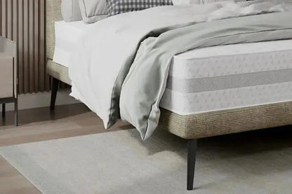 Lit avec Tête de Lit SELENE - 140 x 200 cm WERSAL