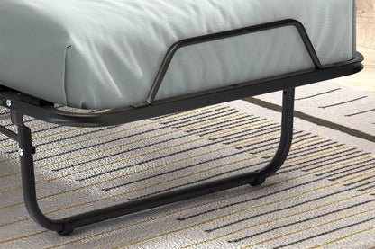 Lit pliable ETHIOPIA 90x200 cm métal Noir ROUSSEAU