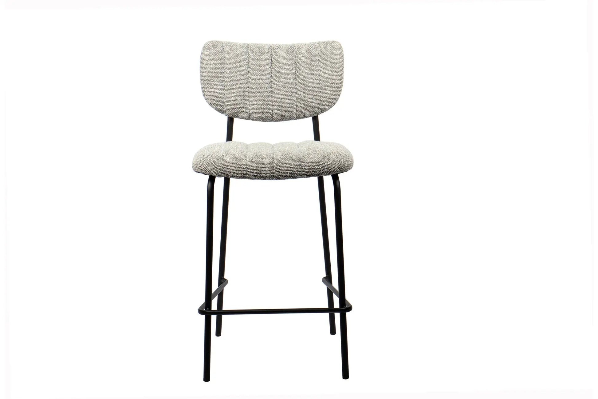 Lot de Chaises de Bar ANITA en PU Brun Foncé - 46 x 53 cm ROUSSEAU