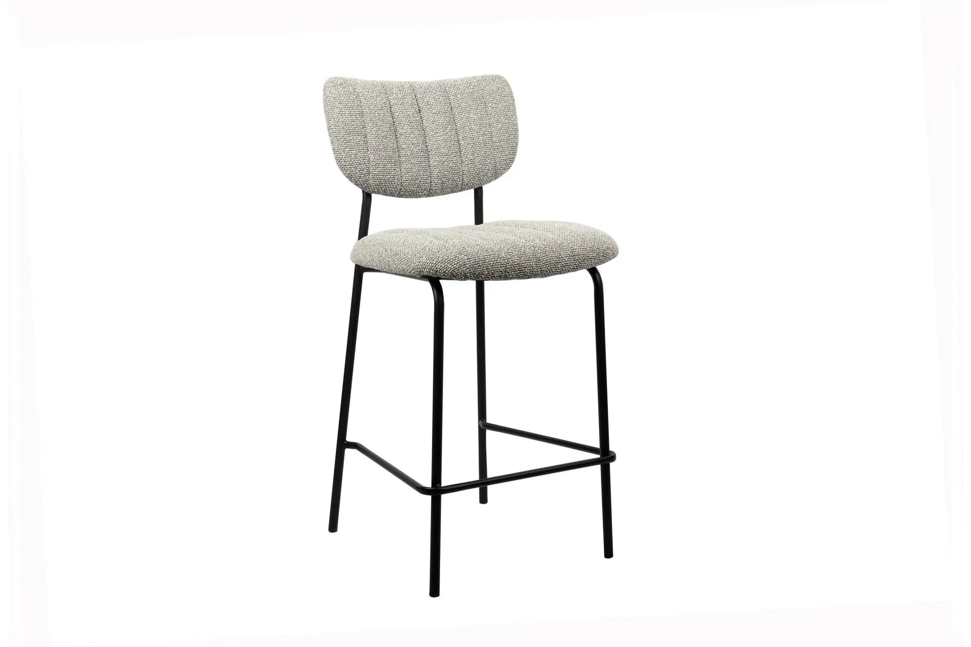 Lot de Chaises de Bar ANITA en PU Brun Foncé - 46 x 53 cm ROUSSEAU