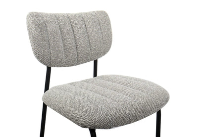 Lot de Chaises de Bar ANITA en PU Brun Foncé - 46 x 53 cm ROUSSEAU