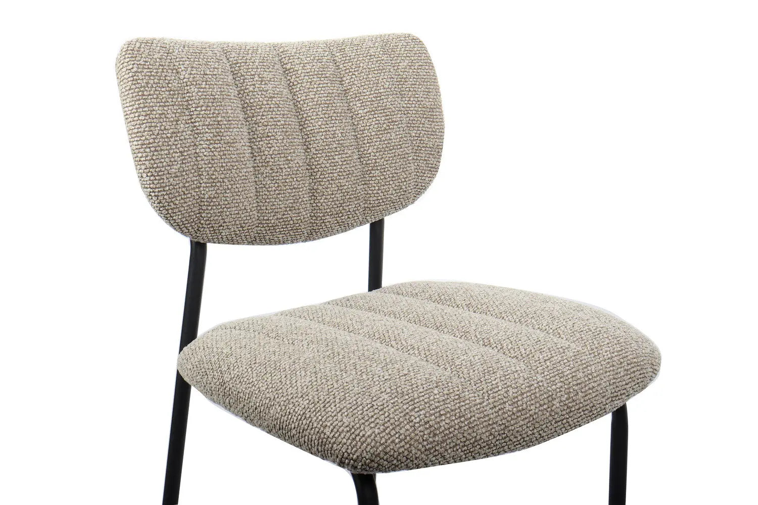 Lot de Chaises de Bar ANITA en Tissu Brun - 46 x 53 cm ROUSSEAU