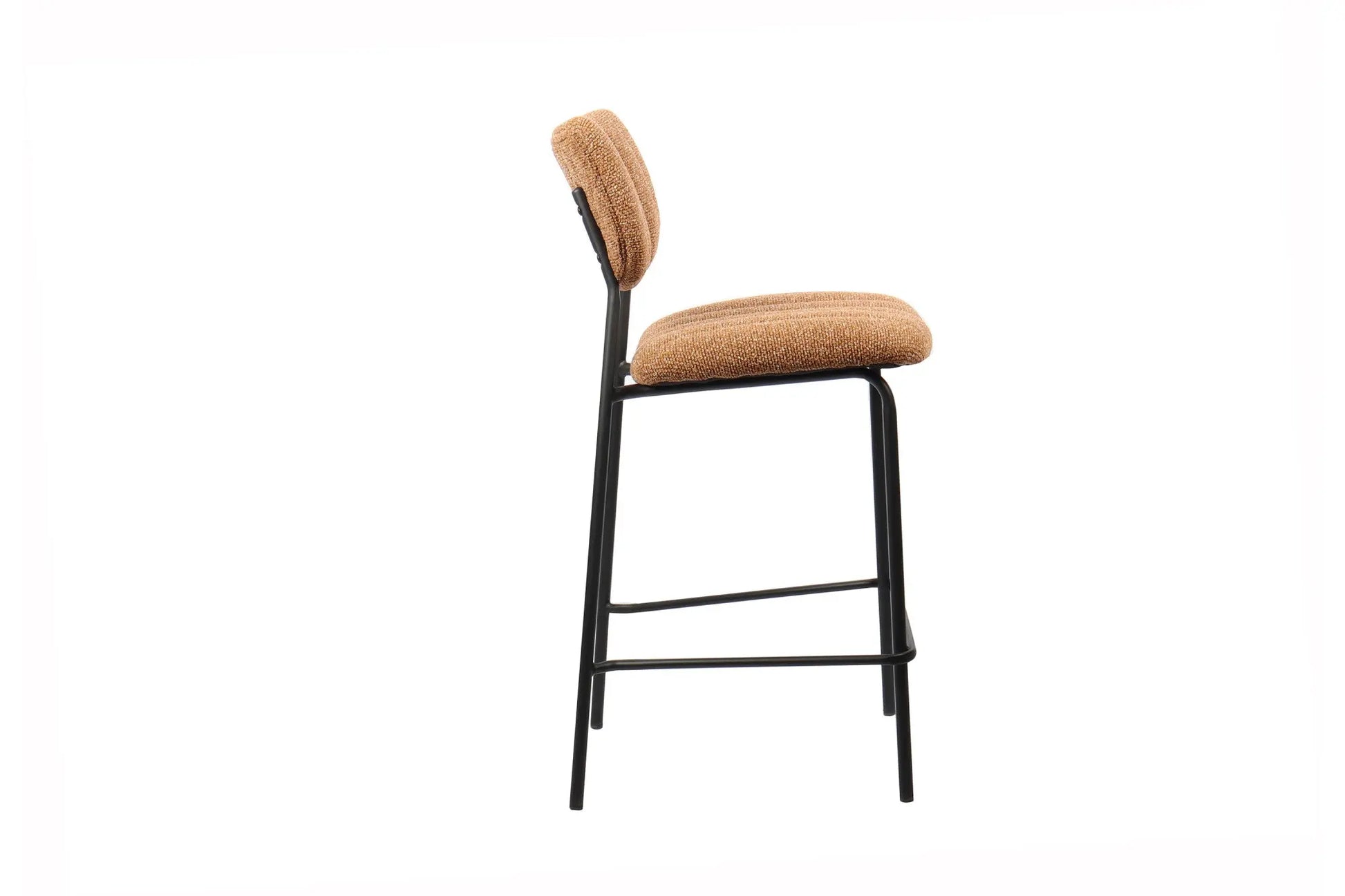 Lot de Chaises de Bar ANITA en Tissu Orange - 46 x 53 cm ROUSSEAU
