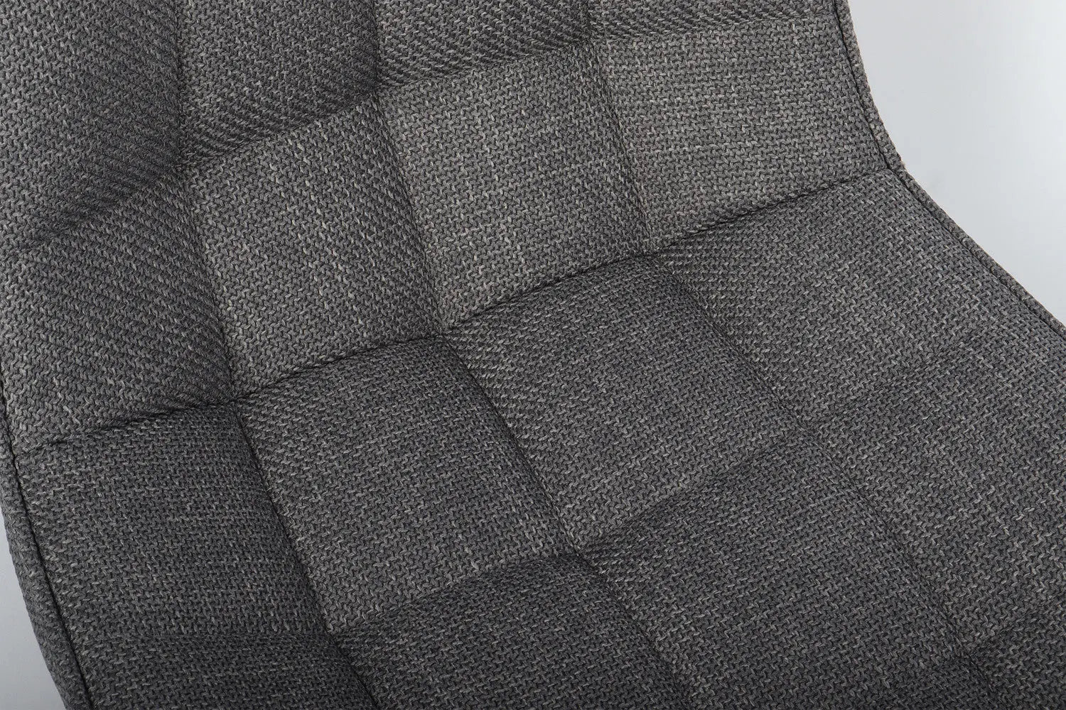 Lot de Chaises de Bar ARIANE en Tissu Gris Clair - 46 x 55 cm ROUSSEAU