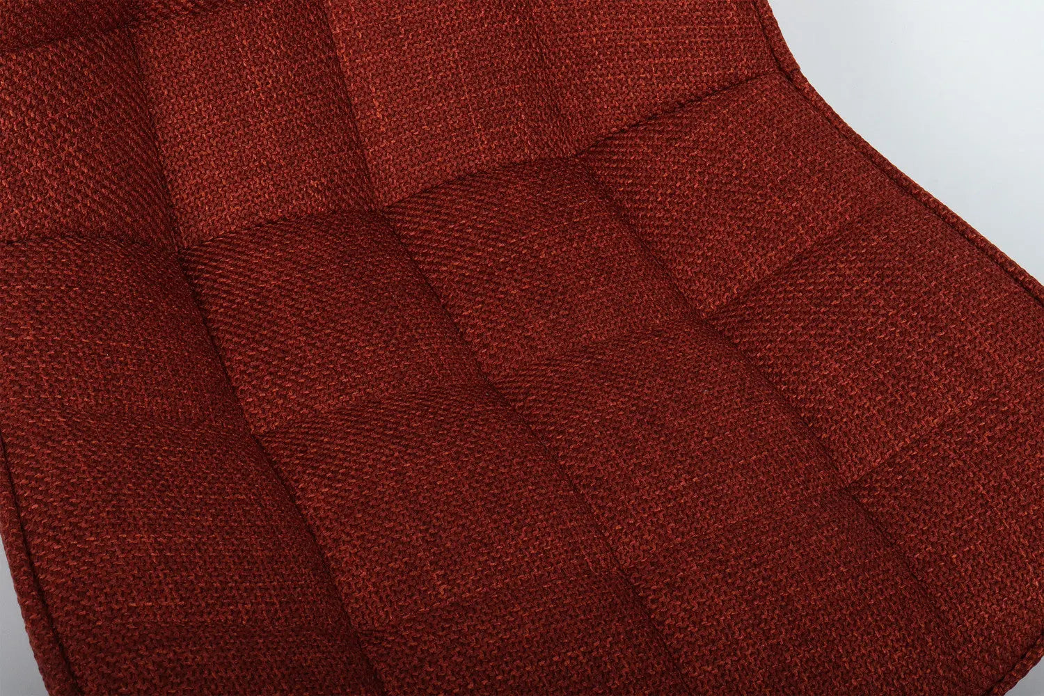 Lot de Chaises de Bar ARIANE en Tissu Rouge - 46 x 55 cm ROUSSEAU