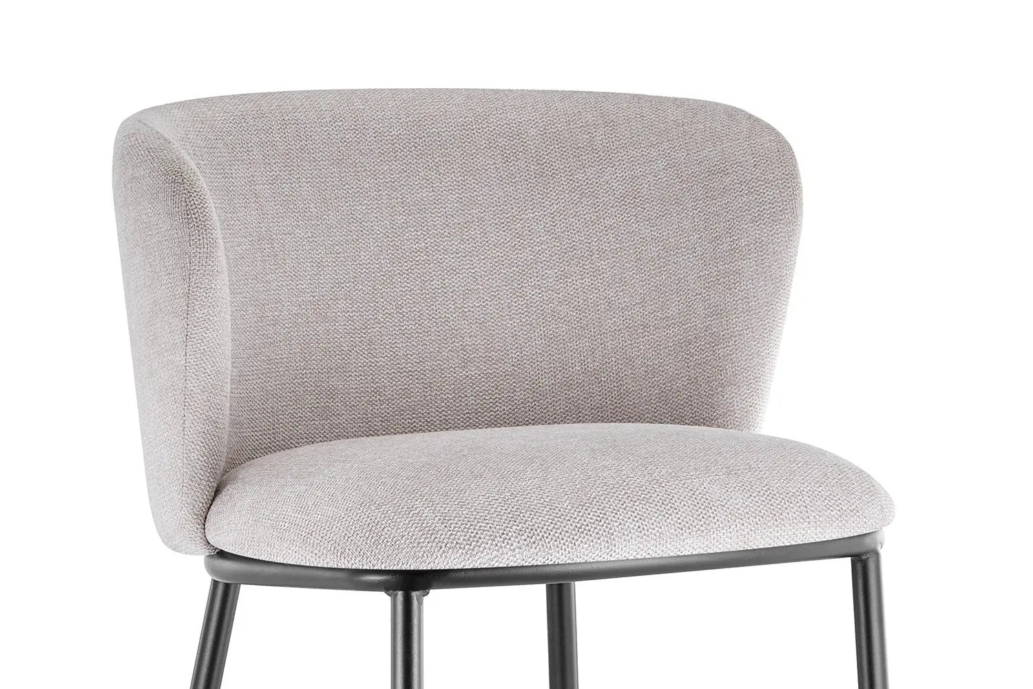 Lot de Chaises de Bar ARTHURO en Tissu Beige - 53 x 50.5 cm ROUSSEAU