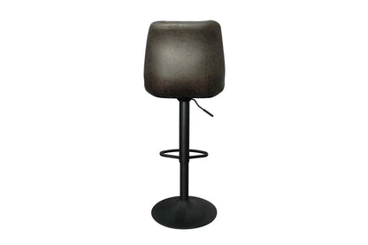 Lot de Chaises de Bar BAYA en PU Brun Foncé - 43 x 50 cm ROUSSEAU