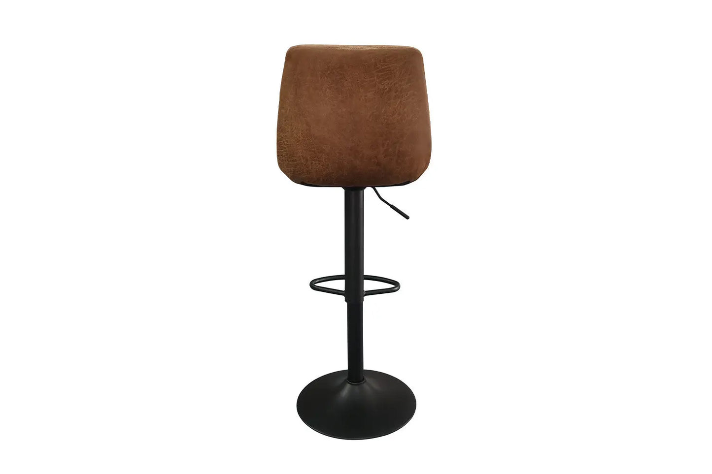 Lot de Chaises de Bar BAYA en PU Cognac - 43 x 50 cm ROUSSEAU
