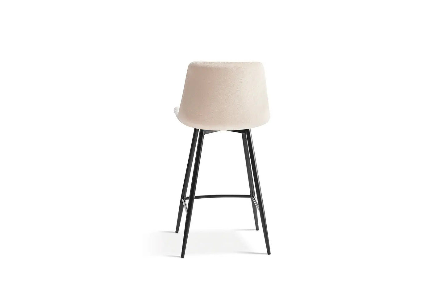 Lot de Chaises de Bar BOYE en Tissu Velours Vert - 42 x 51.5 cm ROUSSEAU