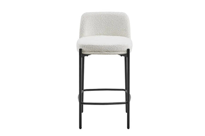 Lot de Chaises de Bar ELLYA Blanc - 37.5 x 46 cm ROUSSEAU