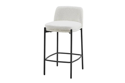 Lot de Chaises de Bar ELLYA Blanc - 37.5 x 46 cm ROUSSEAU