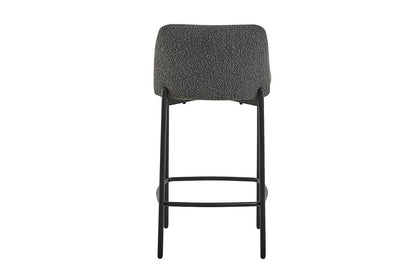Lot de Chaises de Bar ELLYA Gris - 37.5 x 46 cm ROUSSEAU