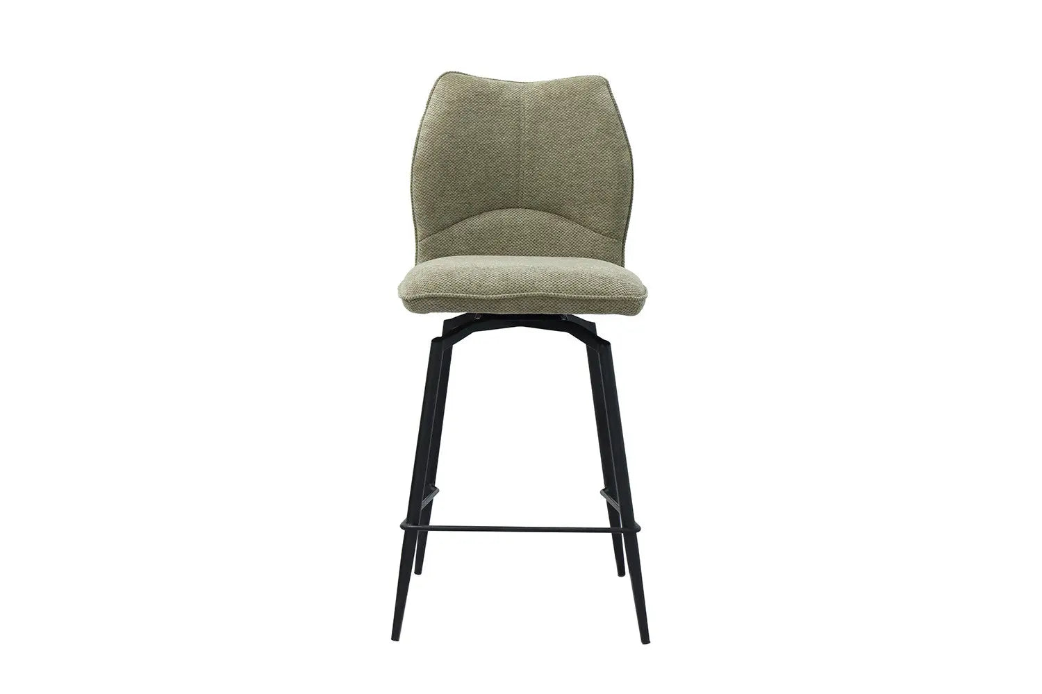 Lot de Chaises de Bar LYARA en Tissu Sable - 48 x 56 cm ROUSSEAU