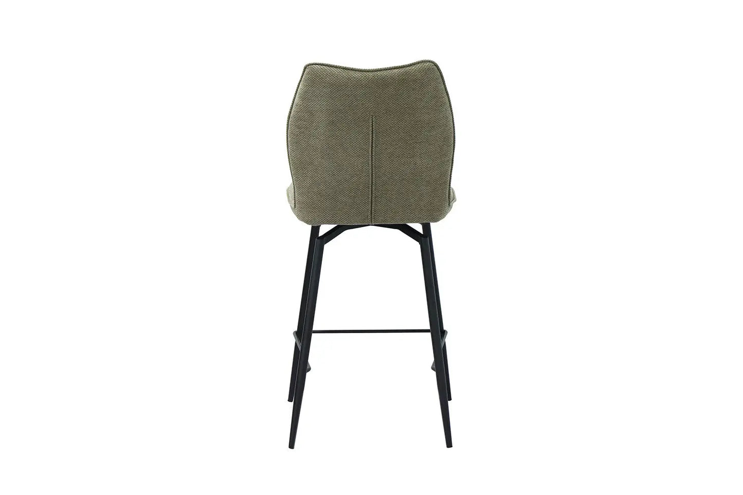 Lot de Chaises de Bar LYARA en Tissu Sable - 48 x 56 cm ROUSSEAU