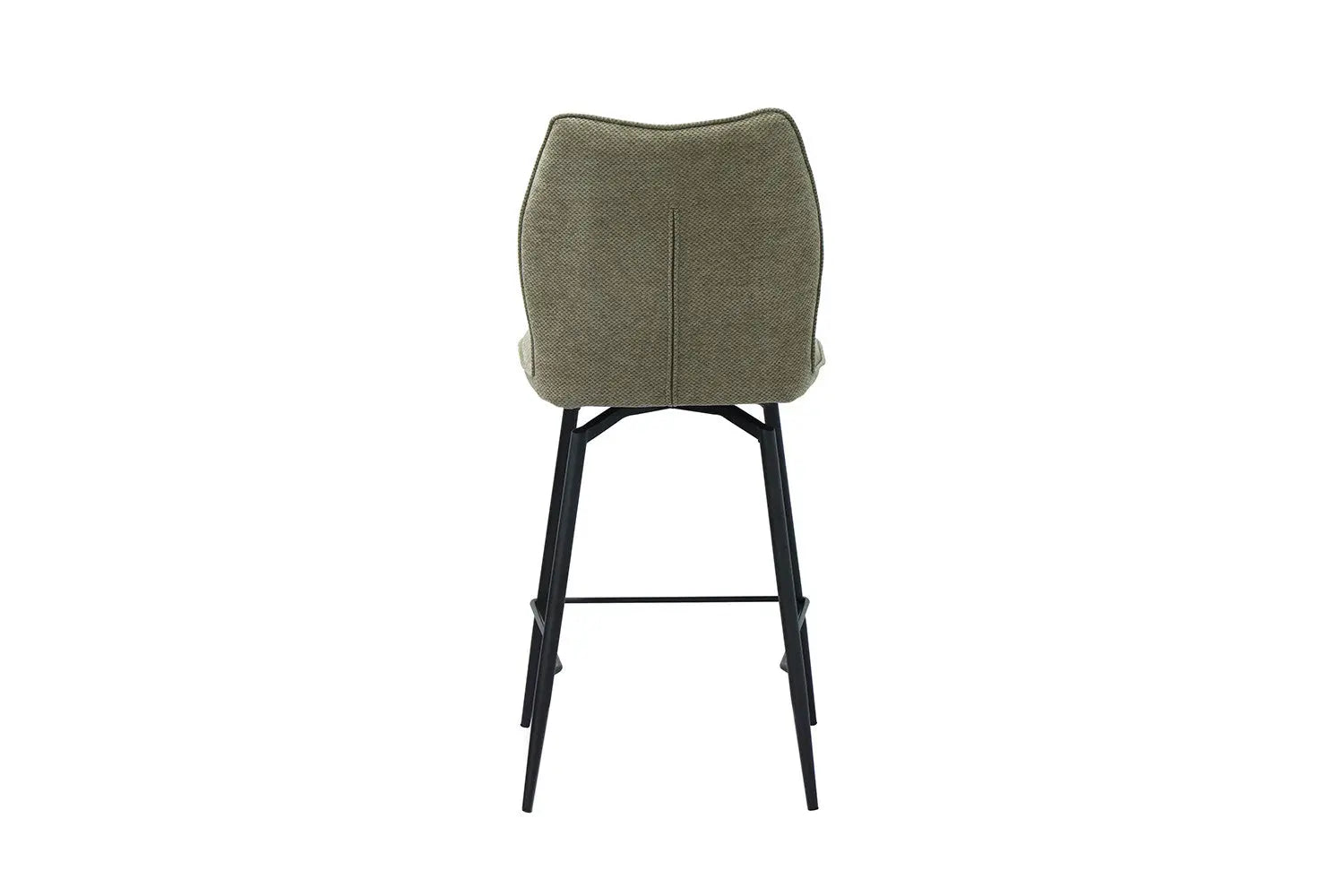 Lot de Chaises de Bar LYARA en Tissu Sable - 48 x 56 cm ROUSSEAU