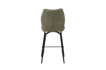 Lot de Chaises de Bar LYARA en Tissu Sable - 48 x 56 cm ROUSSEAU