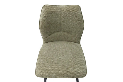 Lot de Chaises de Bar LYARA en Tissu Sable - 48 x 56 cm ROUSSEAU