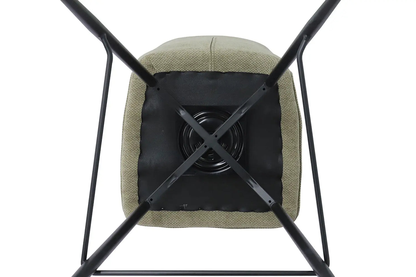 Lot de Chaises de Bar LYARA en Tissu Sable - 48 x 56 cm ROUSSEAU
