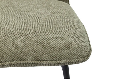 Lot de Chaises de Bar LYARA en Tissu Sable - 48 x 56 cm ROUSSEAU