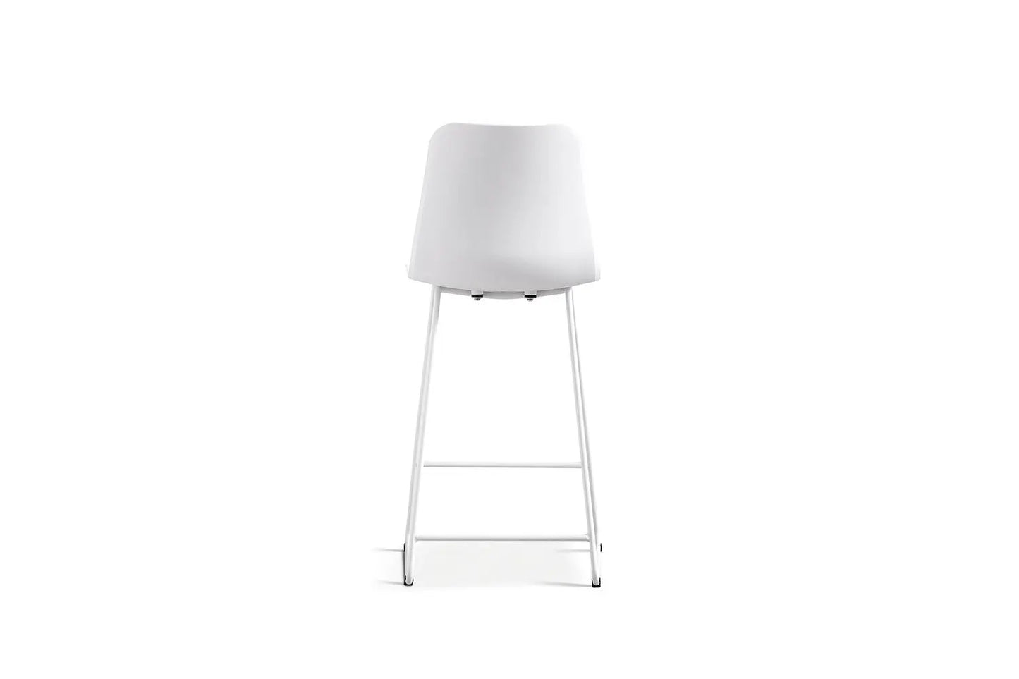 Lot de Chaises de Bar MARYA en PP Blanc - 51 x 44 cm ROUSSEAU