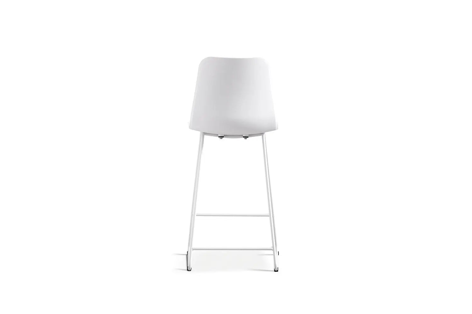 Lot de Chaises de Bar MARYA en PP Blanc - 51 x 44 cm ROUSSEAU