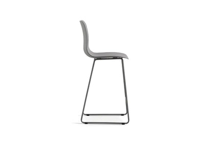 Lot de Chaises de Bar MARYA en PP Gris - 51 x 44 cm ROUSSEAU