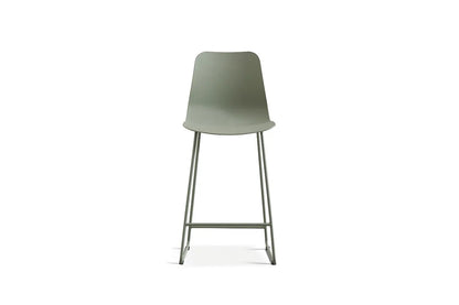 Lot de Chaises de Bar MARYA en PP Gris Vert - 51 x 44 cm ROUSSEAU