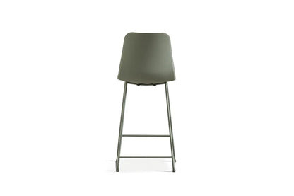 Lot de Chaises de Bar MARYA en PP Gris Vert - 51 x 44 cm ROUSSEAU