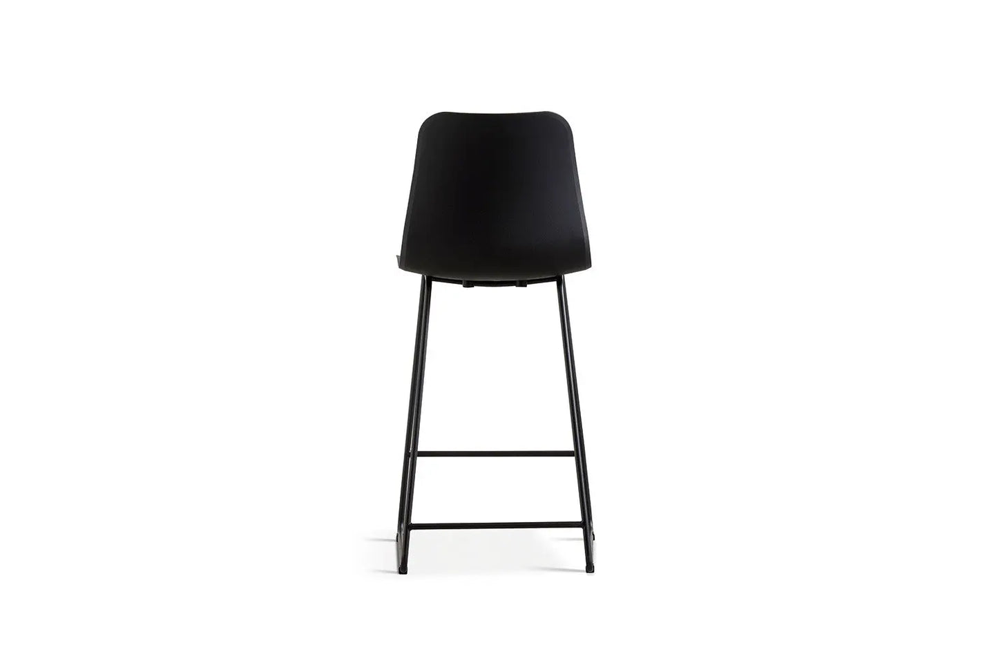 Lot de Chaises de Bar MARYA en PP Noir - 51 x 44 cm ROUSSEAU