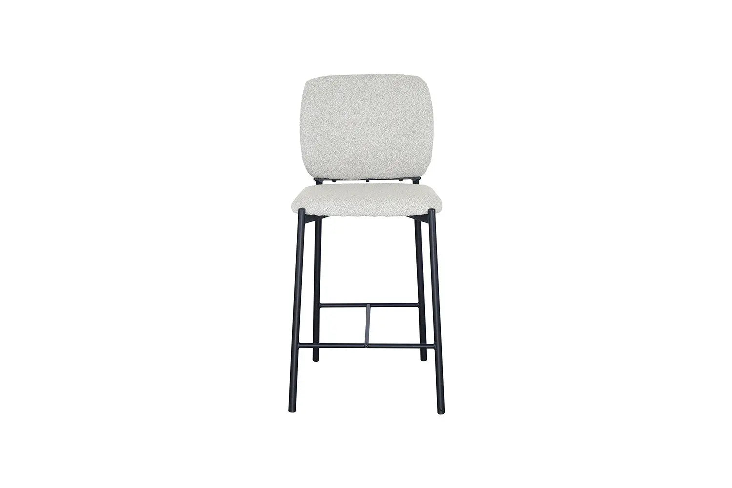 Lot de Chaises de Bar SOPHYA en Tissu Beige - 47 x 56 cm ROUSSEAU