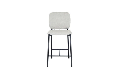 Lot de Chaises de Bar SOPHYA en Tissu Beige - 47 x 56 cm ROUSSEAU