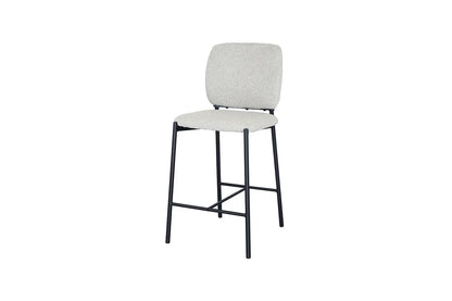 Lot de Chaises de Bar SOPHYA en Tissu Beige - 47 x 56 cm ROUSSEAU