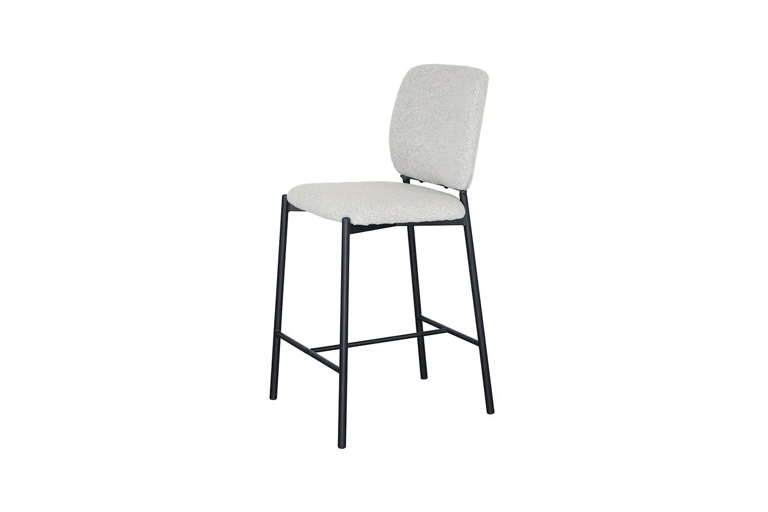 Lot de Chaises de Bar SOPHYA en Tissu Beige - 47 x 56 cm ROUSSEAU