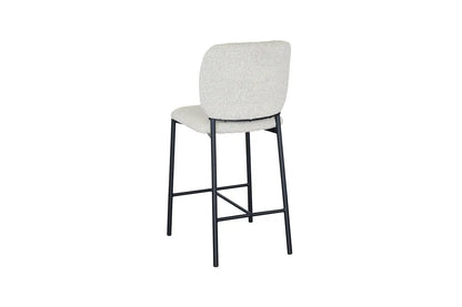 Lot de Chaises de Bar SOPHYA en Tissu Beige - 47 x 56 cm ROUSSEAU