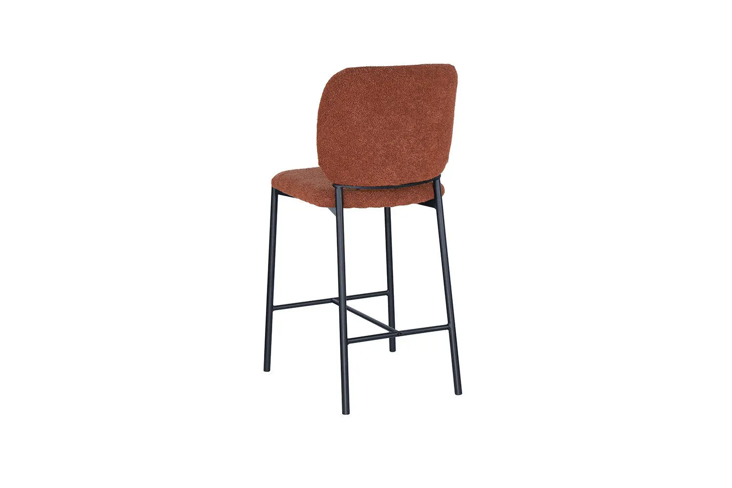 Lot de Chaises de Bar SOPHYA en Tissu Rouille - 47 x 56 cm ROUSSEAU