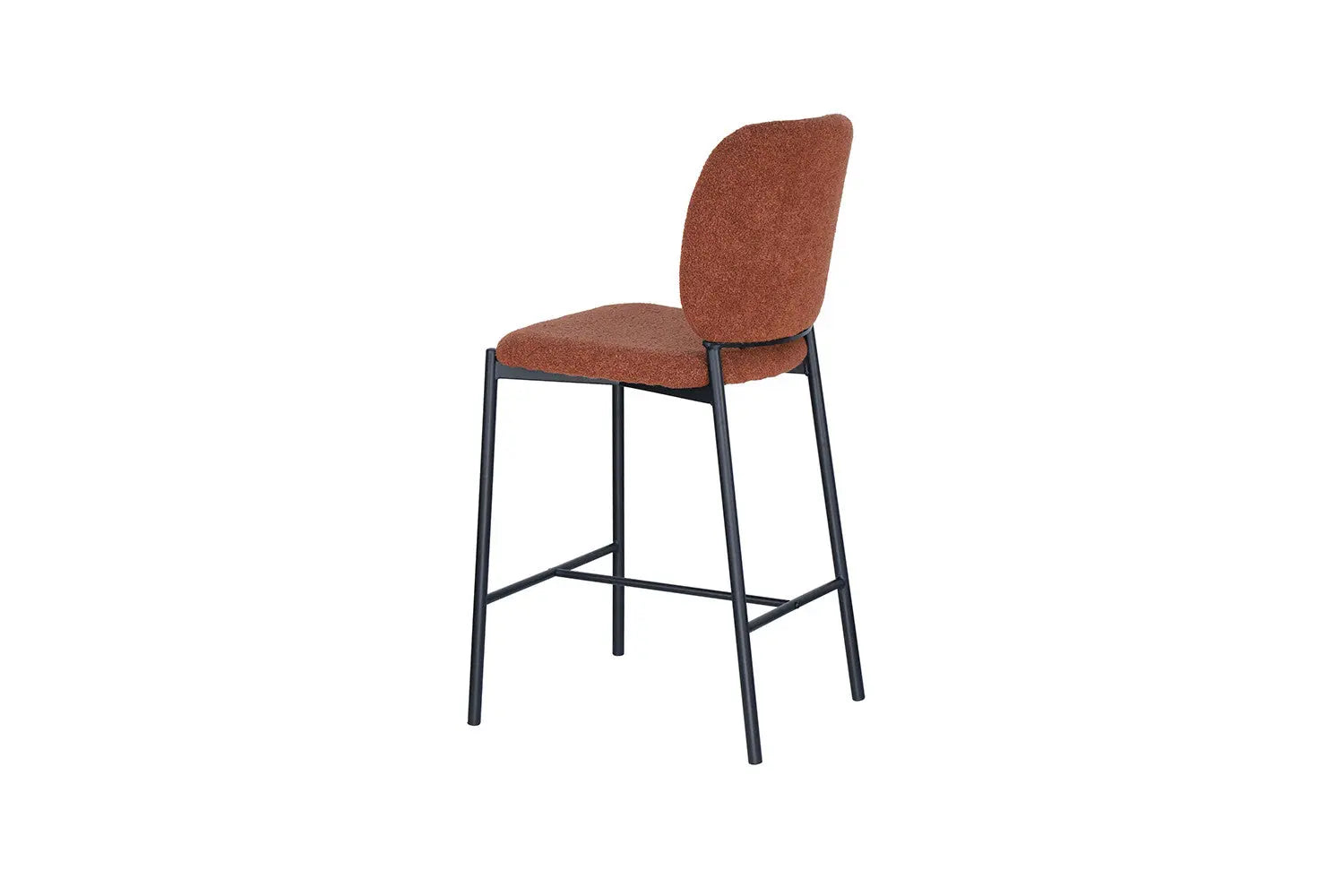 Lot de Chaises de Bar SOPHYA en Tissu Rouille - 47 x 56 cm ROUSSEAU