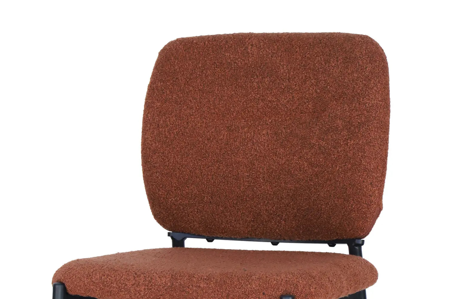 Lot de Chaises de Bar SOPHYA en Tissu Rouille - 47 x 56 cm ROUSSEAU
