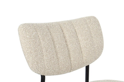 Lot de Chaises de Salle à Manger ANITA Beige - 72 x 53 cm ROUSSEAU