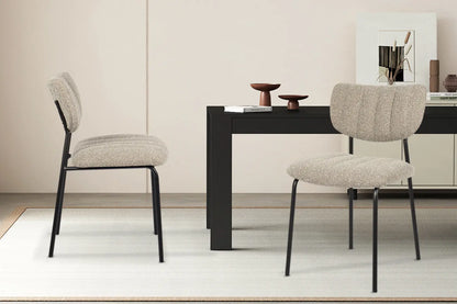 Lot de Chaises de Salle à Manger ANITA Brun - 72 x 53 cm ROUSSEAU