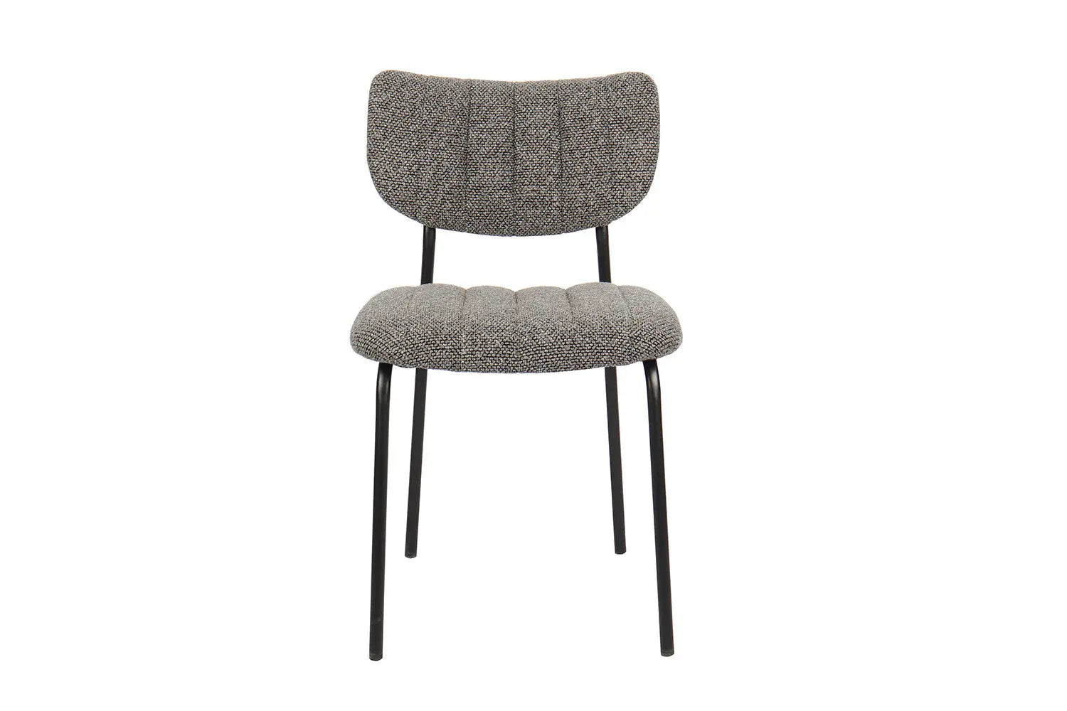 Lot de Chaises de Salle à Manger ANITA Gris Foncé - 72 x 53 cm ROUSSEAU