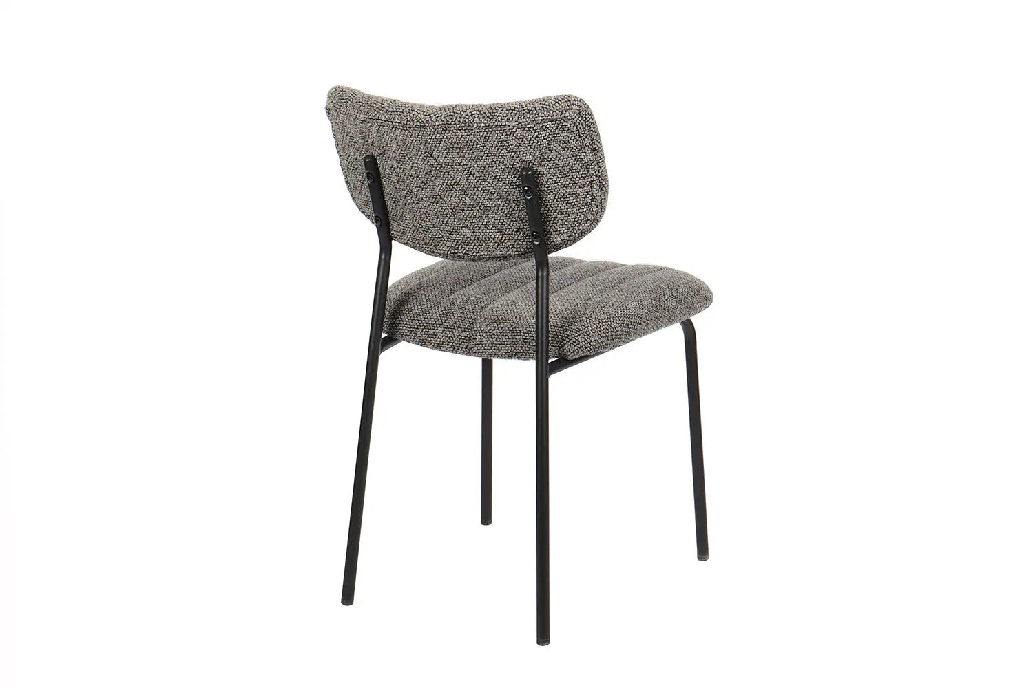 Lot de Chaises de Salle à Manger ANITA Gris Foncé - 72 x 53 cm ROUSSEAU