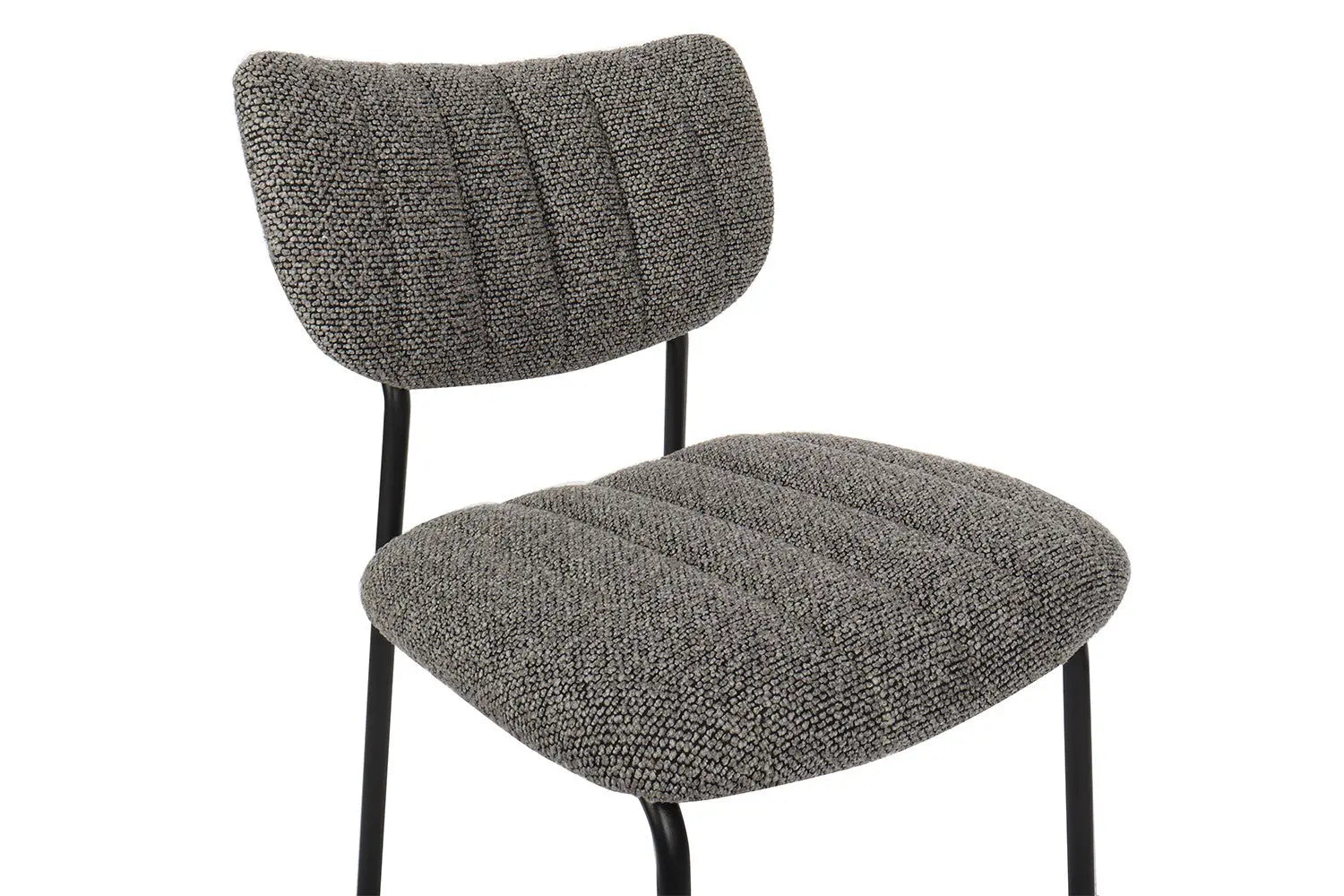Lot de Chaises de Salle à Manger ANITA Gris Foncé - 72 x 53 cm ROUSSEAU