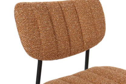 Lot de Chaises de Salle à Manger ANITA Orange - 72 x 53 cm ROUSSEAU