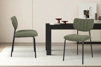 Lot de Chaises de Salle à Manger ANITA Vert - 72 x 53 cm ROUSSEAU