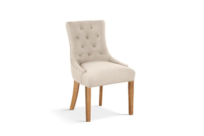 Lot de Chaises de Salle à Manger FANCYA Sable - 56 x 60 cm ROUSSEAU