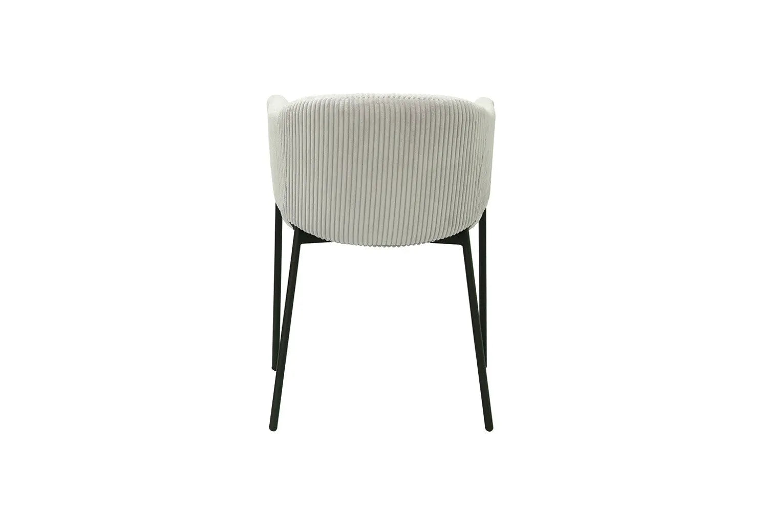 Lot de Chaises de Salle à Manger HINYA en Tissu Gris Clair - 54 x 62 cm ROUSSEAU