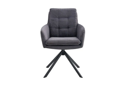 Lot de Chaises de Salle à Manger LINA Gris - 92 x 60 cm ROUSSEAU