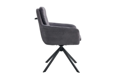 Lot de Chaises de Salle à Manger LINA Gris - 92 x 60 cm ROUSSEAU